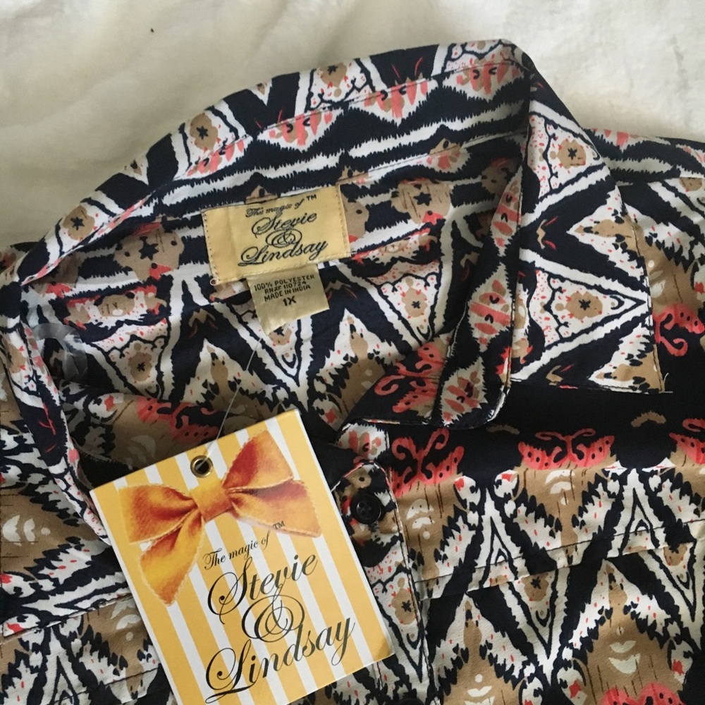 NWT Stevie and Lindsay Romper - Picture 4 of 6
